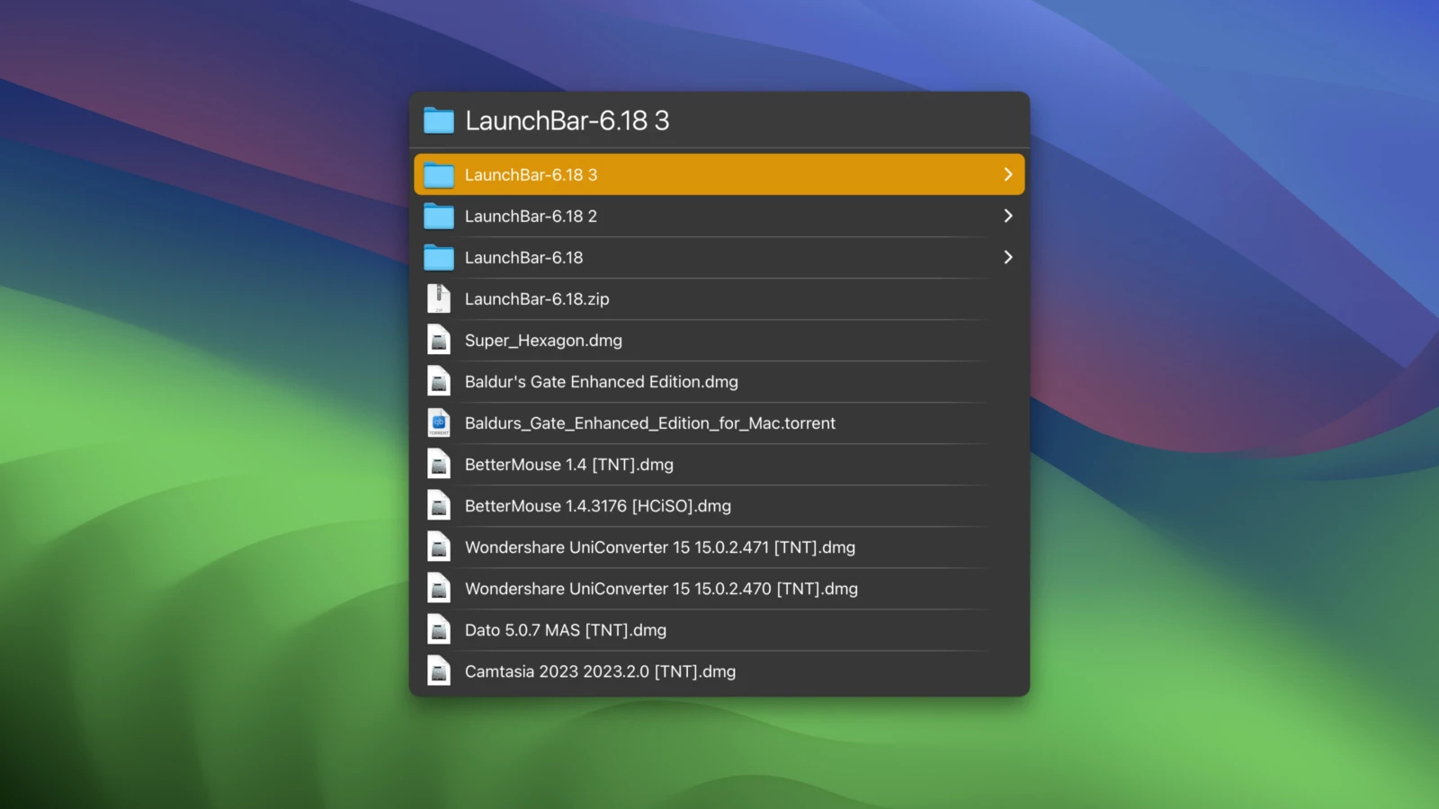 LaunchBar for Mac v6 21.1 文档程序快速启动器 破解版下载