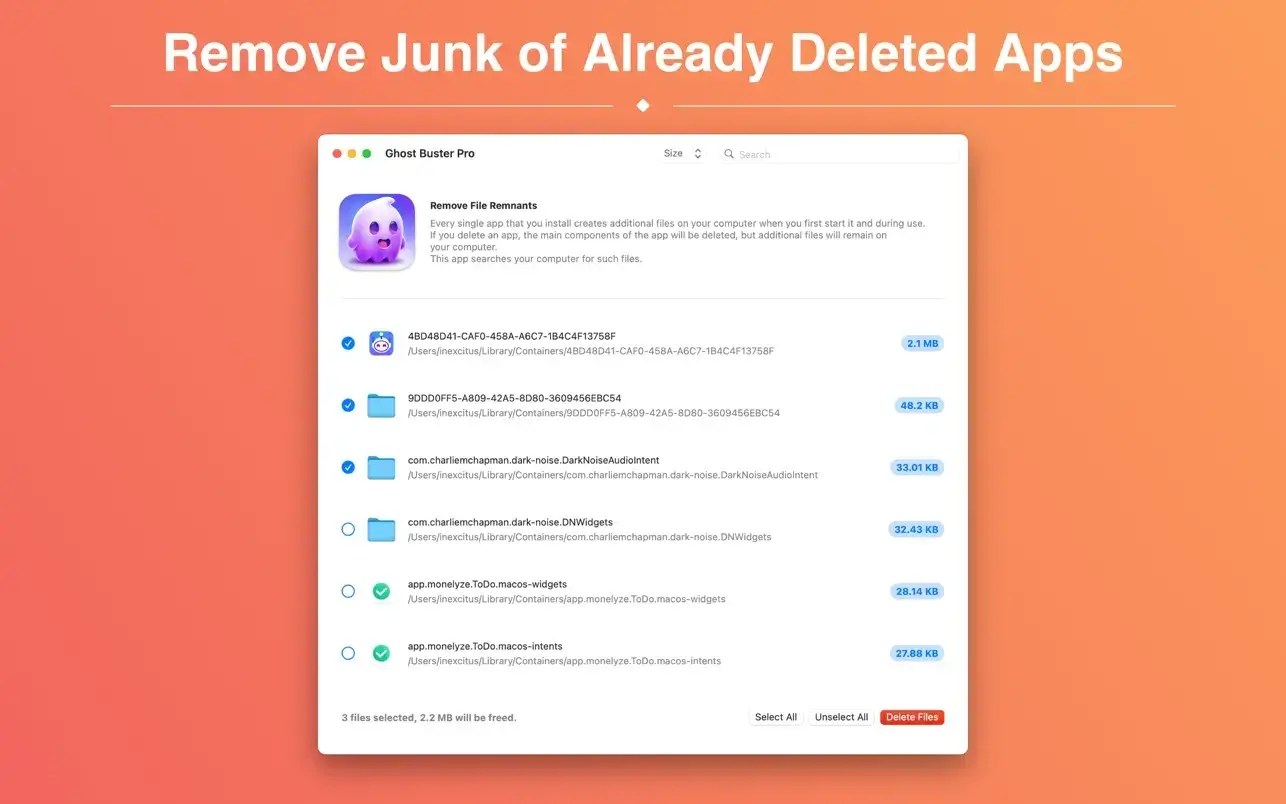 Ghost Buster Pro for mac v3.3.2 内存清理工具 中文破解版下载