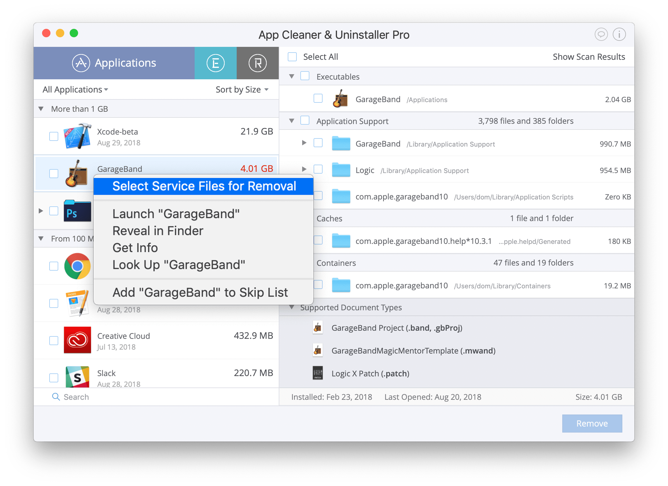App Cleaner & Uninstaller Pro for Mac(Mac清理卸载软件)v8.1.2中文版