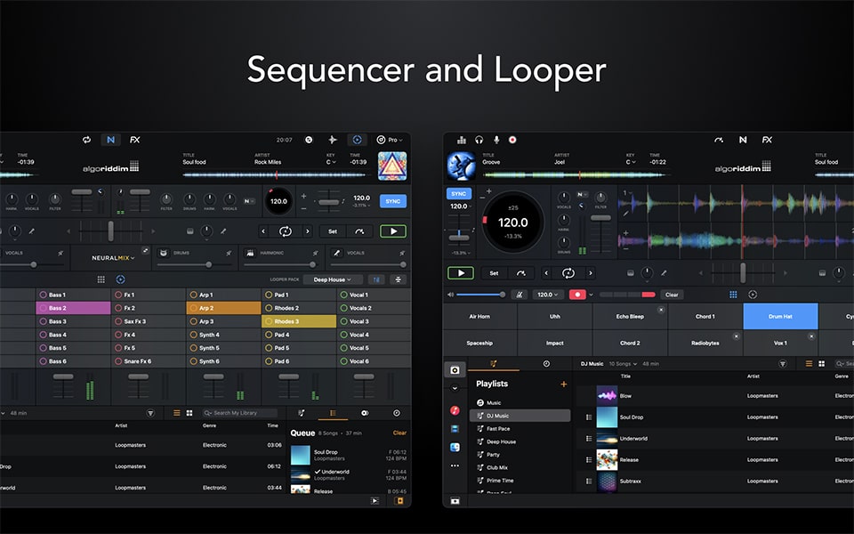 1654005462-4e3e7a4c00ef21e.jpg djay Pro AI for Mac(DJ混音软件)v4.1.1直装版