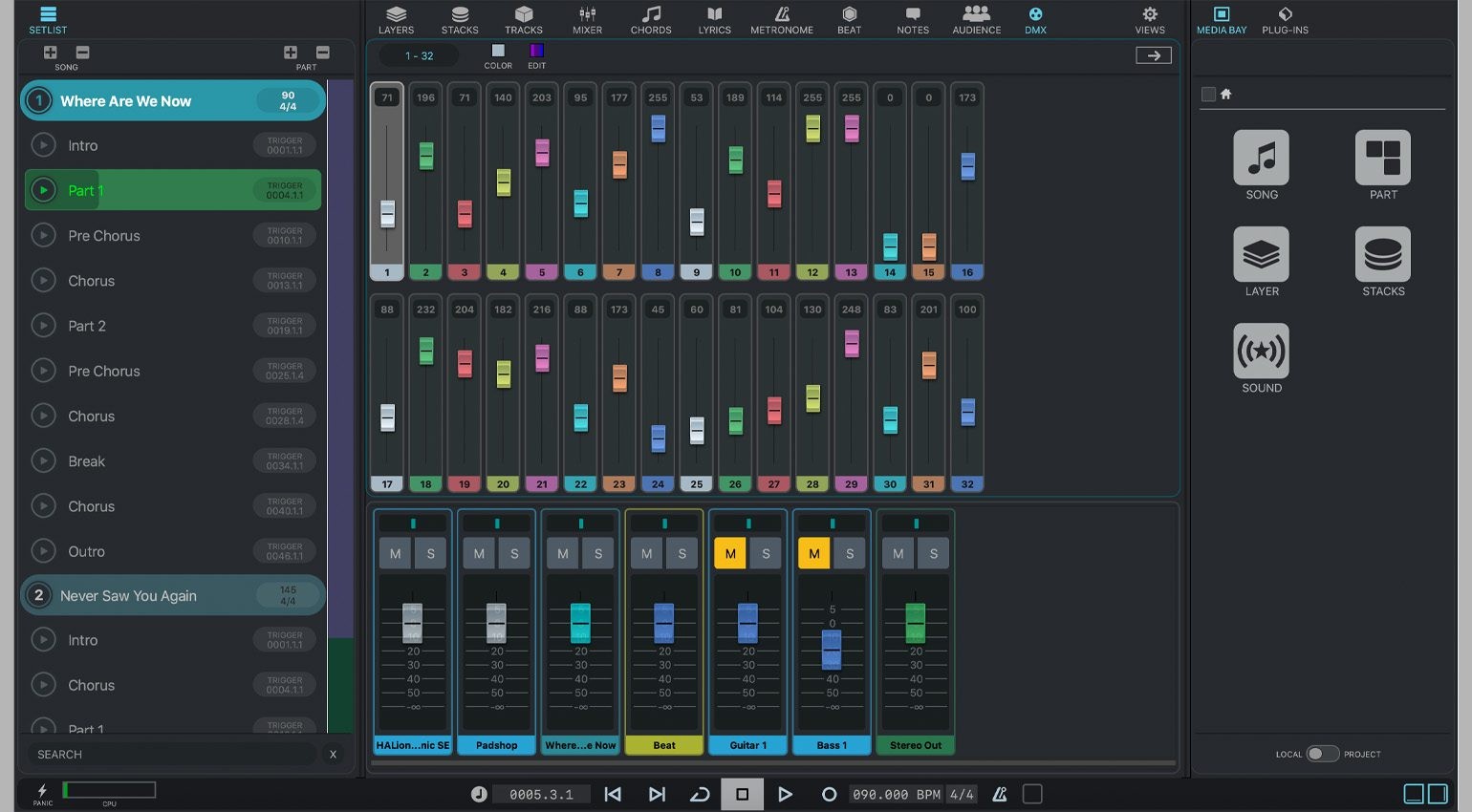 Steinberg VST Live Pro for Mac v1.0.20 表演现场软件 破解版下载