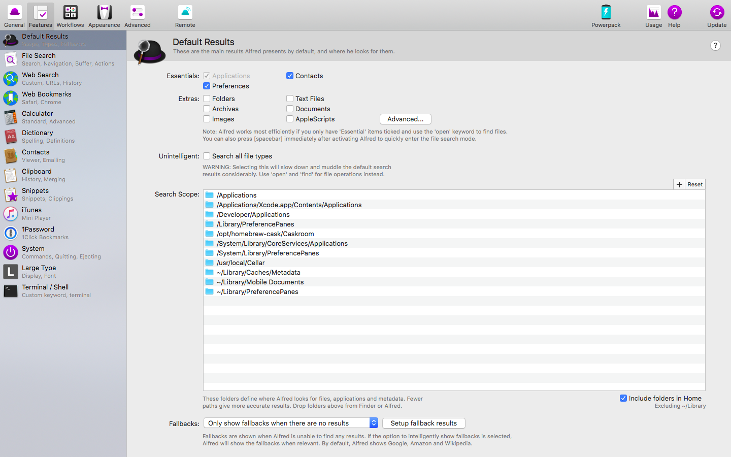Alfred 5 for Mac v5.0 EA10 快速启动办公效率软件 最新破解版下载