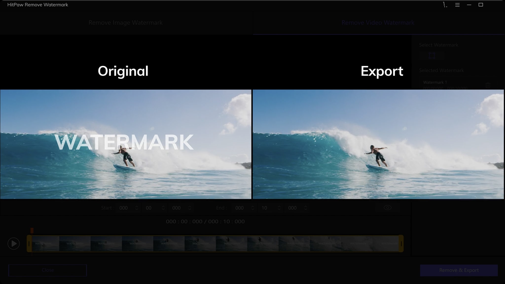 1661686438-9f50a2d191596e5.jpg HitPaw Watermark Remover(专业去除水印软件)v2.1.1中文版