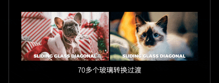 Pr抖音视频转场模板RBG炫酷拉镜预设无缝剪辑插件特效素材Win/Mac