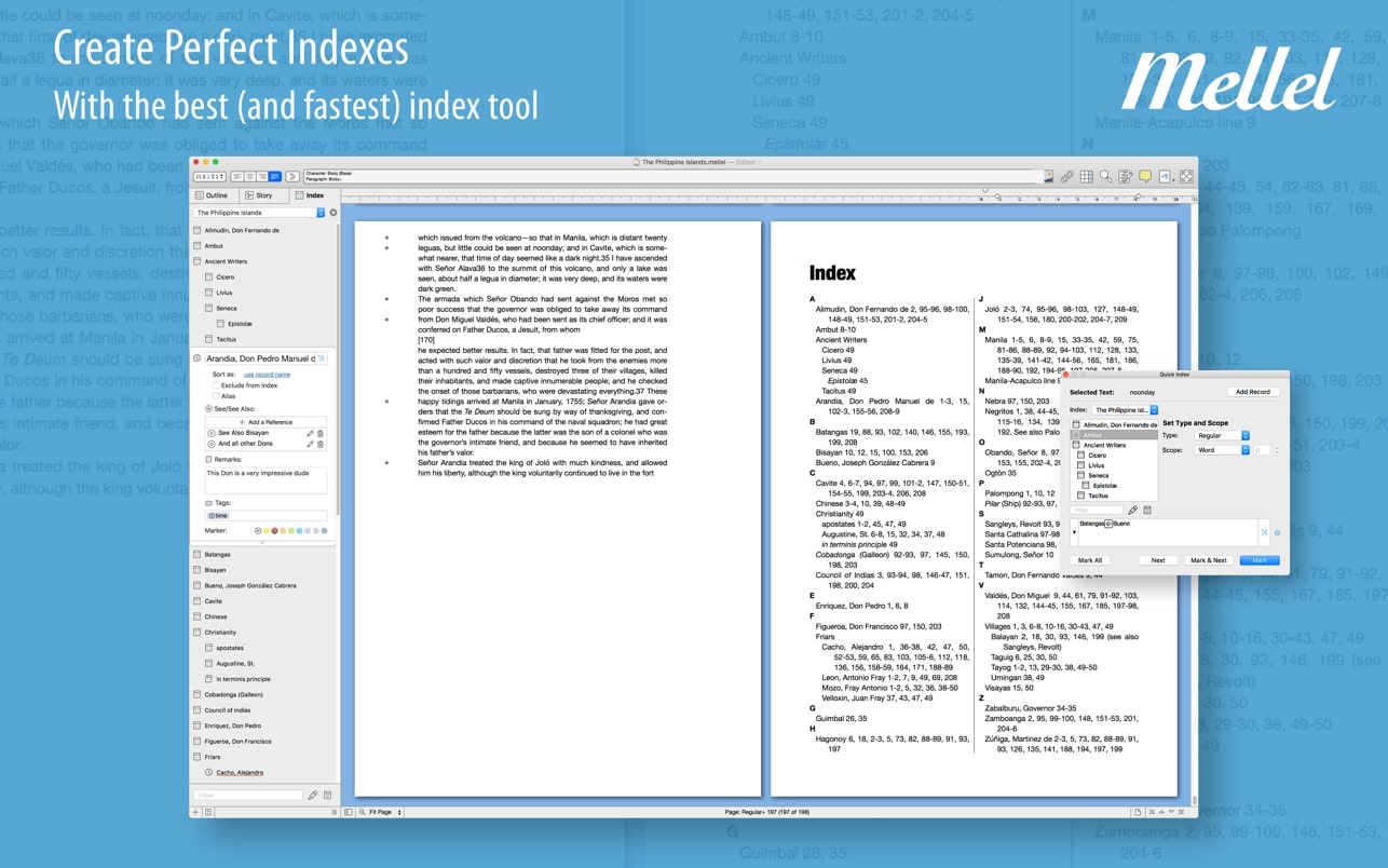 Mellel 5 for mac(文字处理软件) v5.1.5中文版