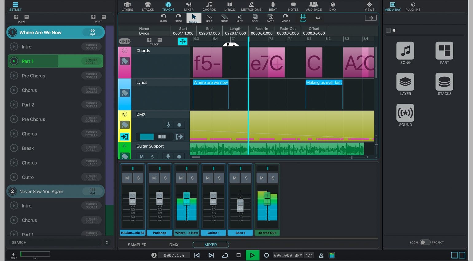 Steinberg VST Live Pro for Mac v1.0.20 表演现场软件 破解版下载