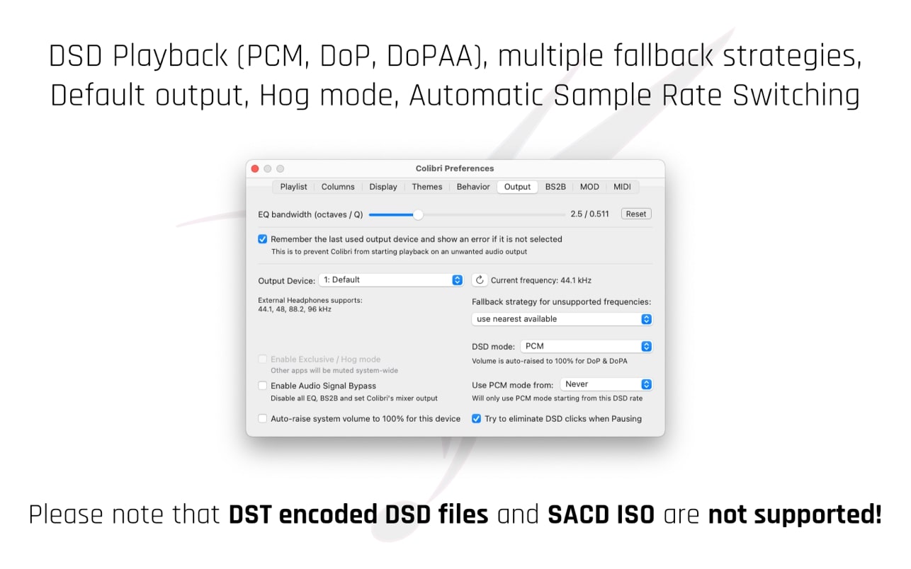 Colibri for Mac v2.1.5 原生无损音频播放器 破解下载