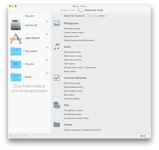 1657695073-fe82c0bc34dac80.png Tidy Up 5 for Mac v5.4.8(重复查找和磁盘整理工具)