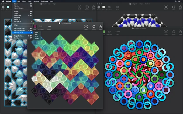Zellige for Mac(多边形图案设计软件)v2.8