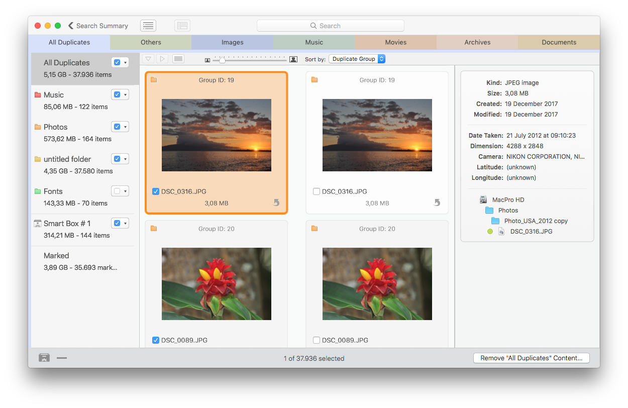 1657695084-8fd96bafef428ba.png Tidy Up 5 for Mac v5.4.8(重复查找和磁盘整理工具)