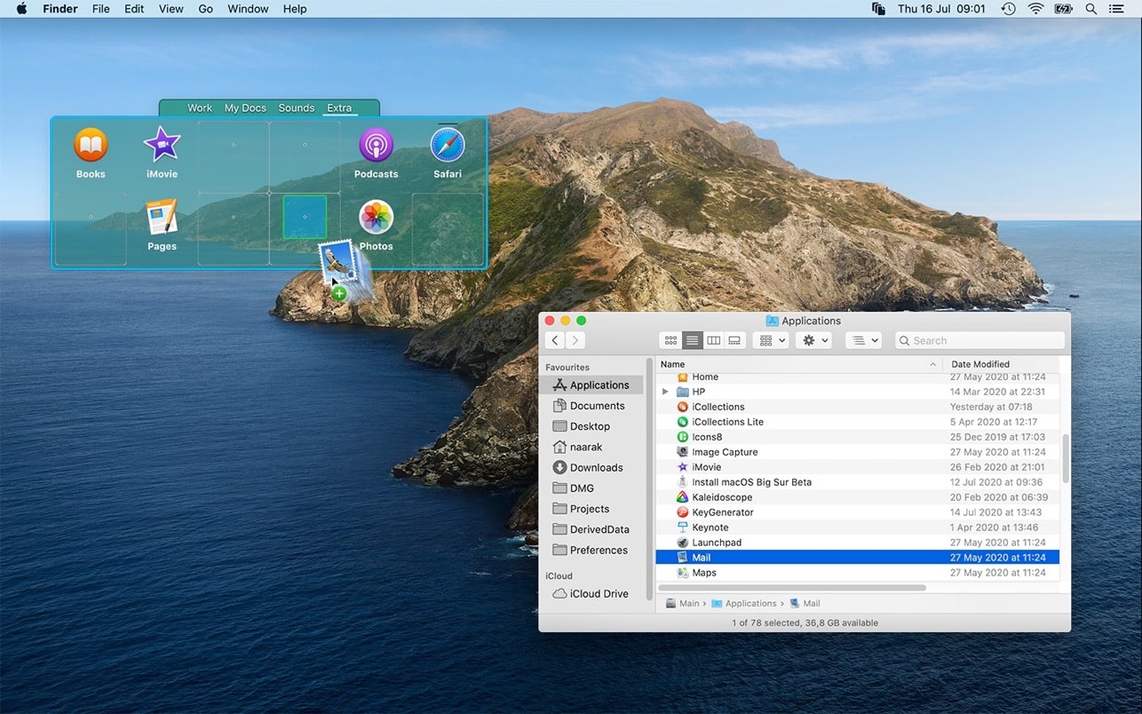 1655474109-d88eb612cd9c8e3.jpg iCollections for Mac(桌面整理软件)v7.5.1中文版