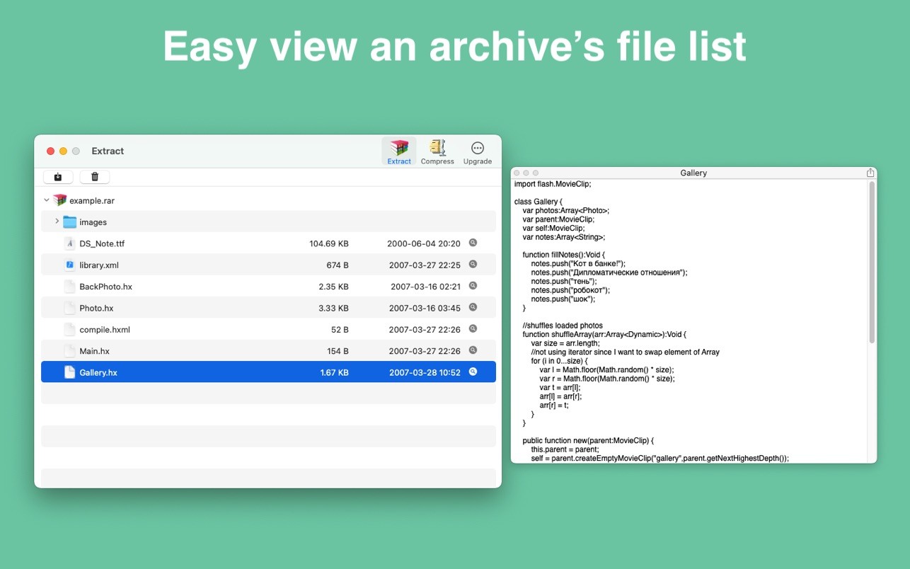 1654006889-386d06ab8e113e6.jpg RAR Extractor – unzip for mac(解压缩软件)v10.3.0中文版