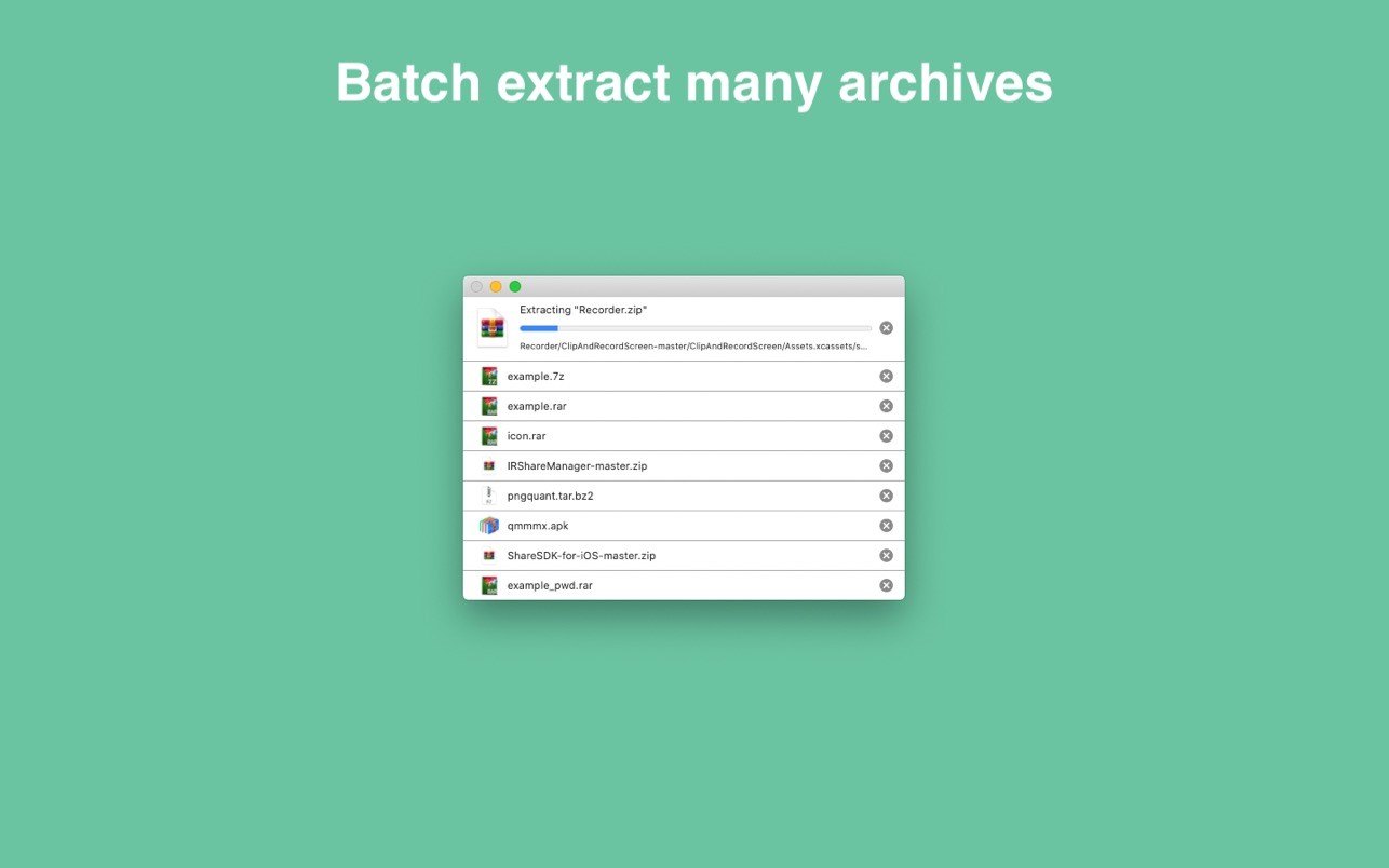 1654006885-9c58b572dba93b5.jpg RAR Extractor – unzip for mac(解压缩软件)v10.3.0中文版
