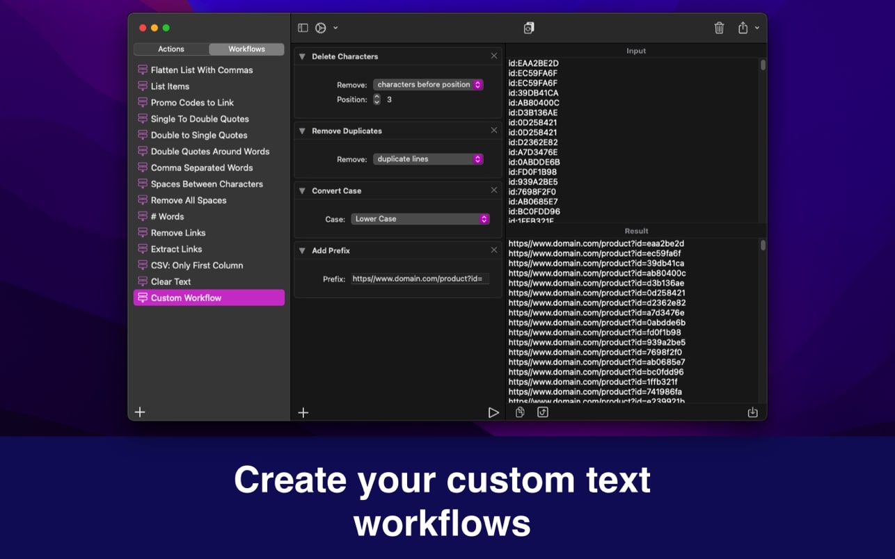 1654614648-15077a84558761f.jpg Text Workflow for mac(文本工作流程)v1.6.1破解版下载
