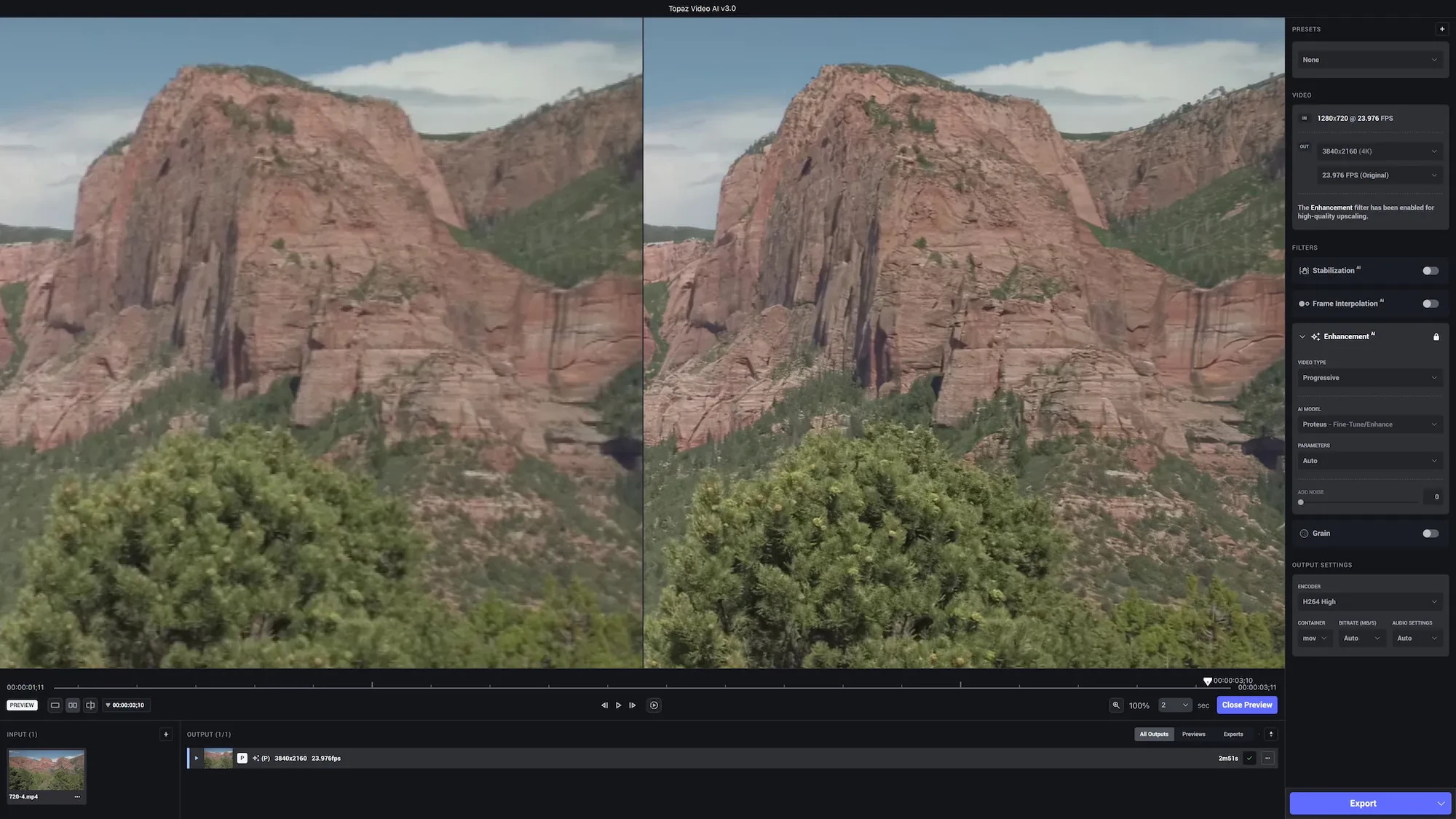 Topaz Video AI for mac v5.0.2 视频无损放大软件 激活版