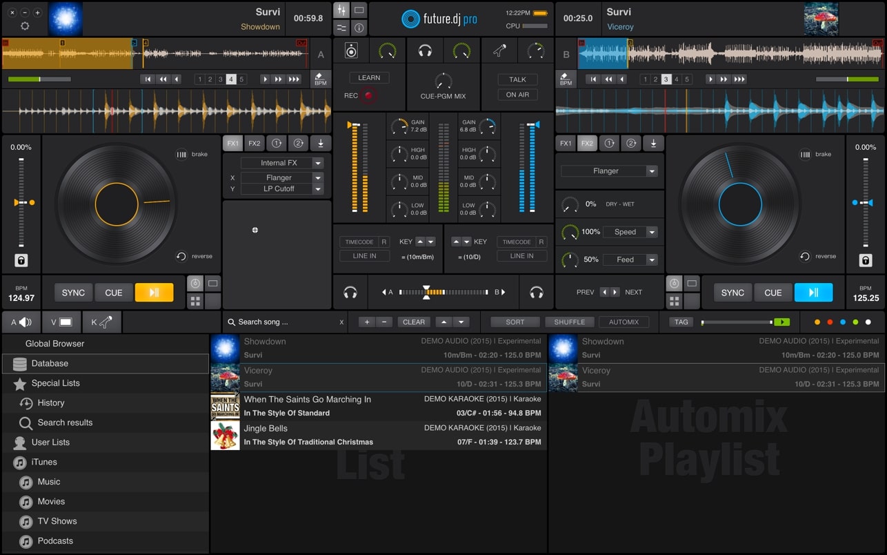 future.dj pro for Mac v1.11.3(DJ混音软件)