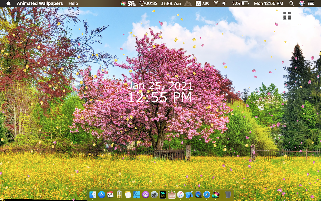 Animated Wallpapers for Mac(动画主题壁纸)v1.0.7