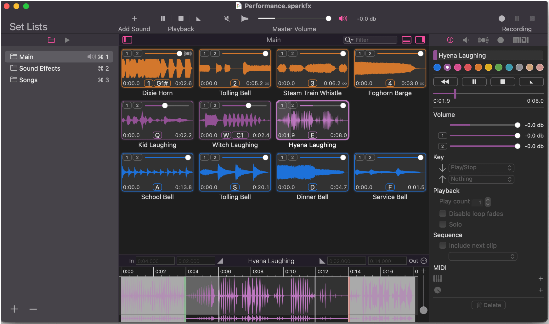 SparkFX for Mac(音板软件)中文版v1.2.0