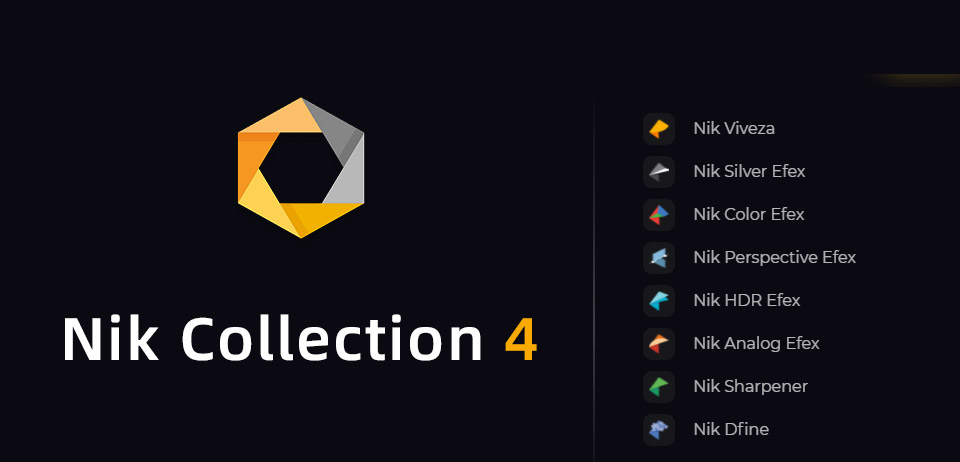 Nik Collection(PS/LR预设滤镜插件套件)v4.3.4中文版WIN/Mac支持M1