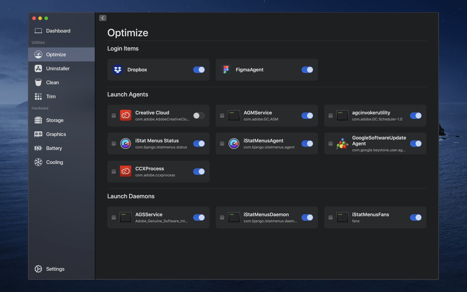 1667991268-7de4d37fbd81213.png Sensei for Mac(系统优化清理工具)v1.5.4中文版