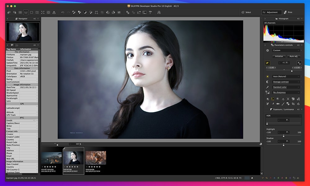 SILKYPIX Developer Studio Pro 11E for Mac(RAW数码照片处理)v11.0.7.0直装版