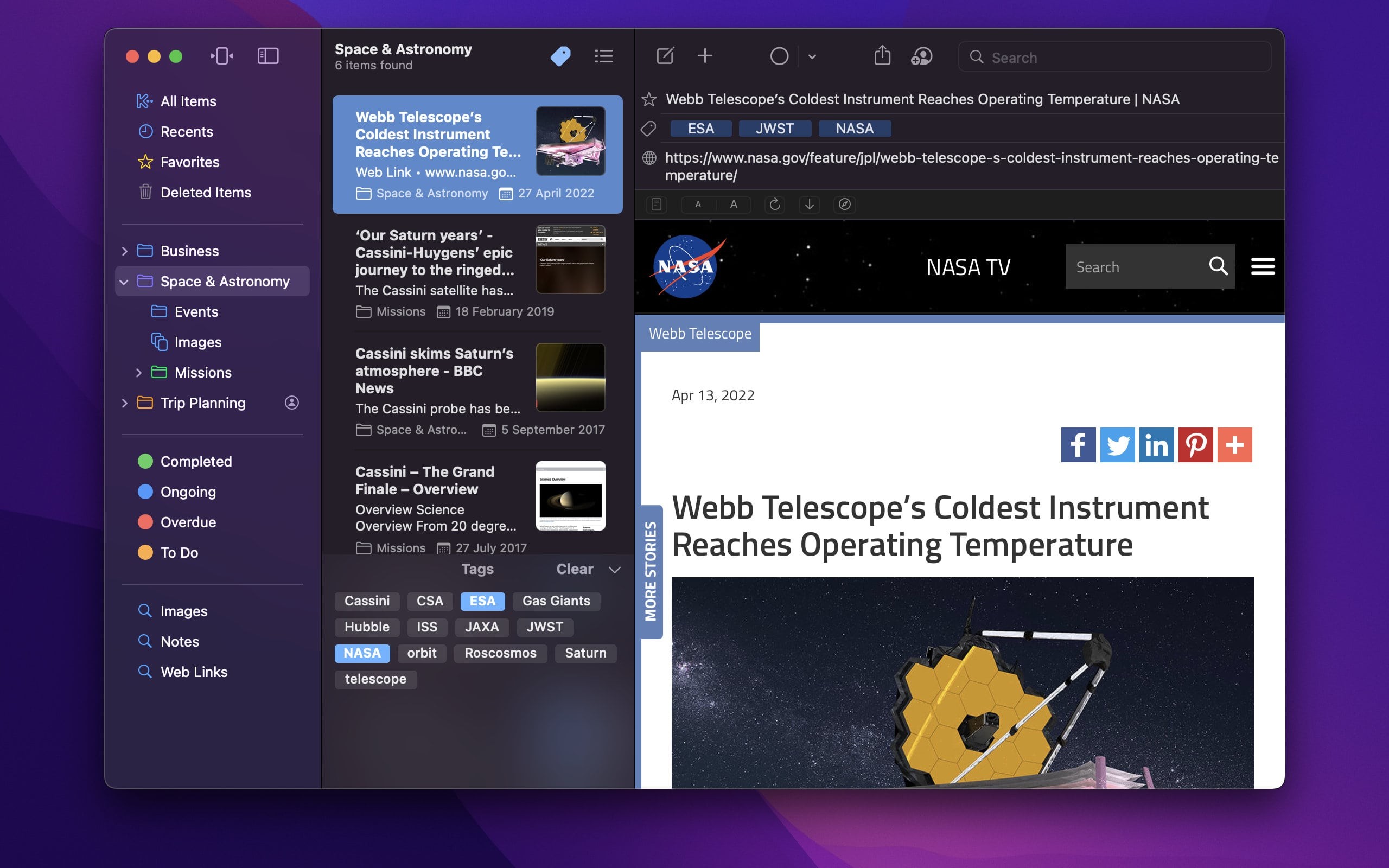1658553296-3fd473ef5705560.jpg Keep It for Mac(专业笔记工具)v2.1.4直装版