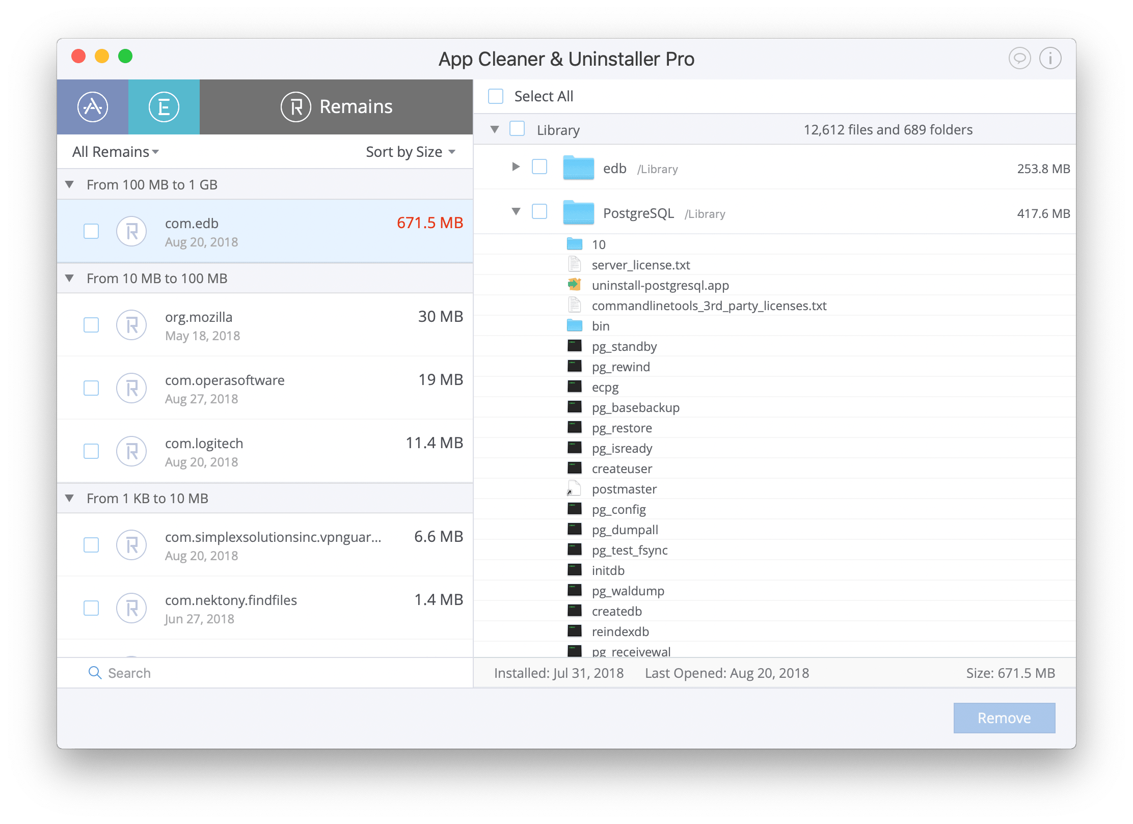 App Cleaner & Uninstaller Pro for Mac(Mac清理卸载软件)v8.1.2中文版