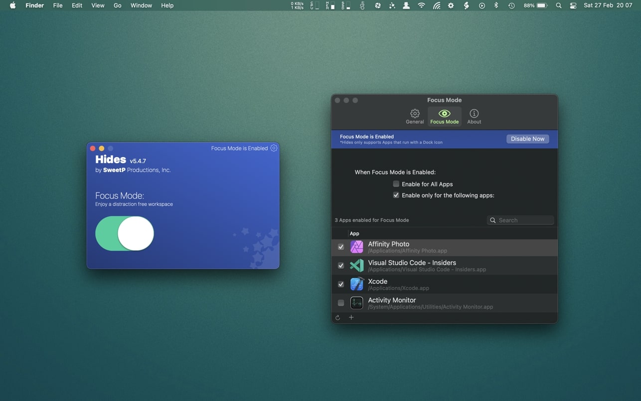 1658415301-c1a5681516e3fe6.jpg Hides 5 for Mac(隐藏应用工具)v5.7.1中文版