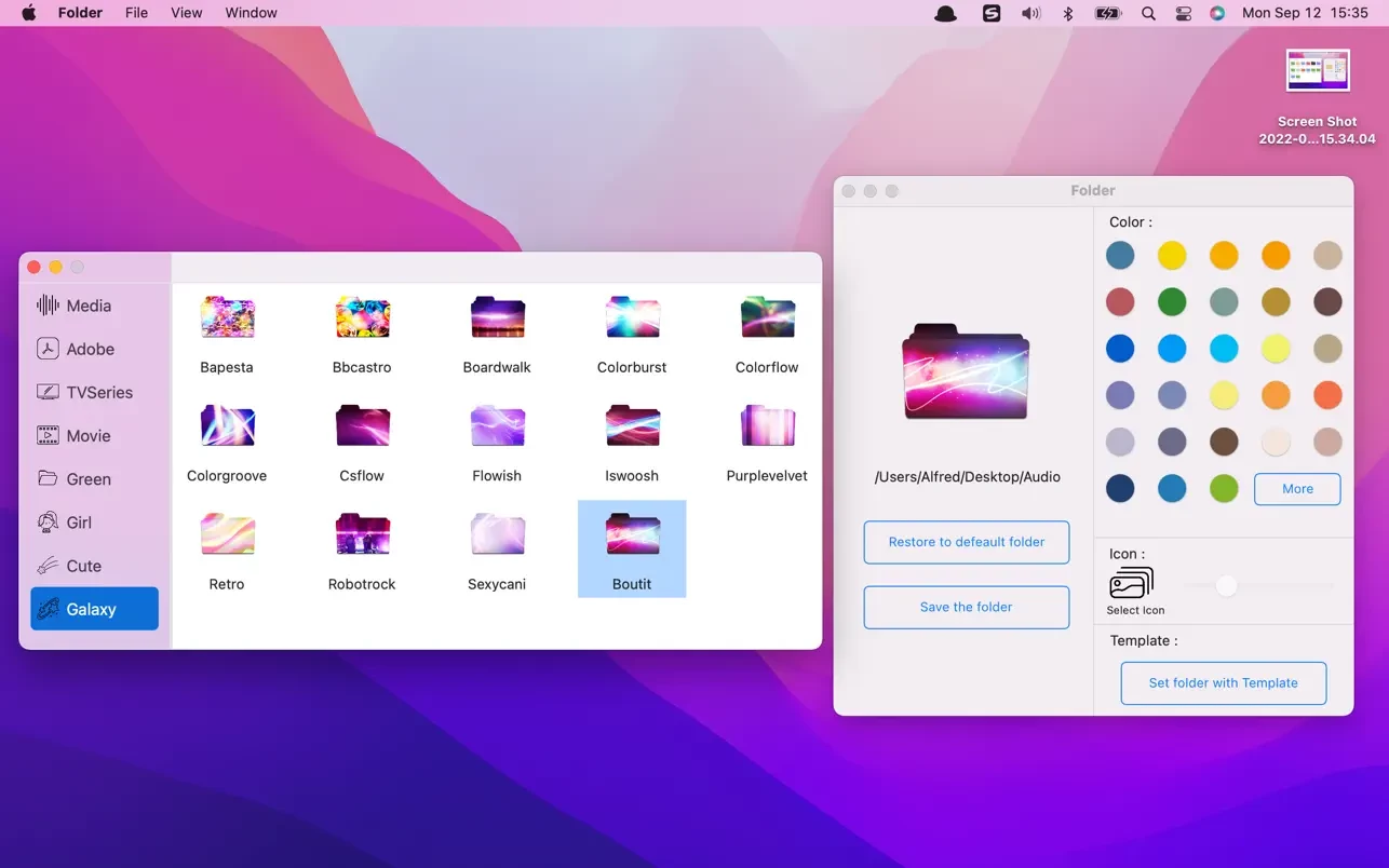 Folder for Mac(文件夹图标修改工具)v1.0.6直装版
