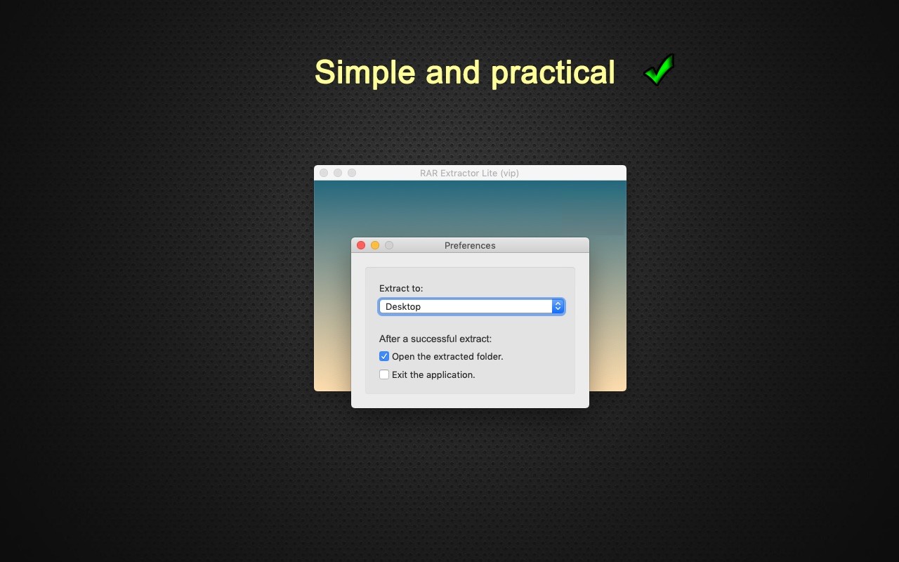 RAR Extractor-The Unarchiver for mac(解压缩软件)v6.4.7中文版