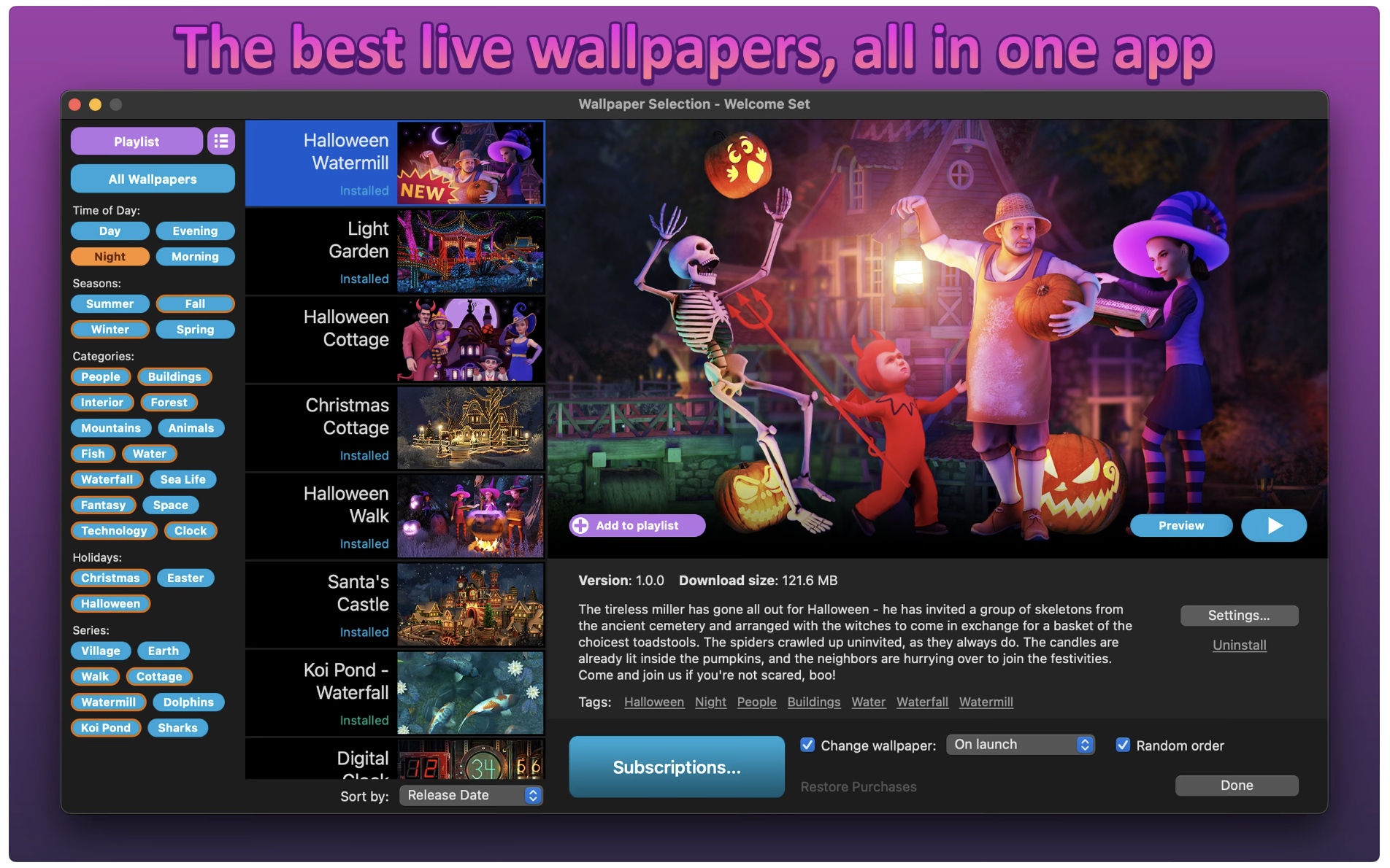 Screen Wonders for mac(Mac动态壁纸)v3.0.0直装版