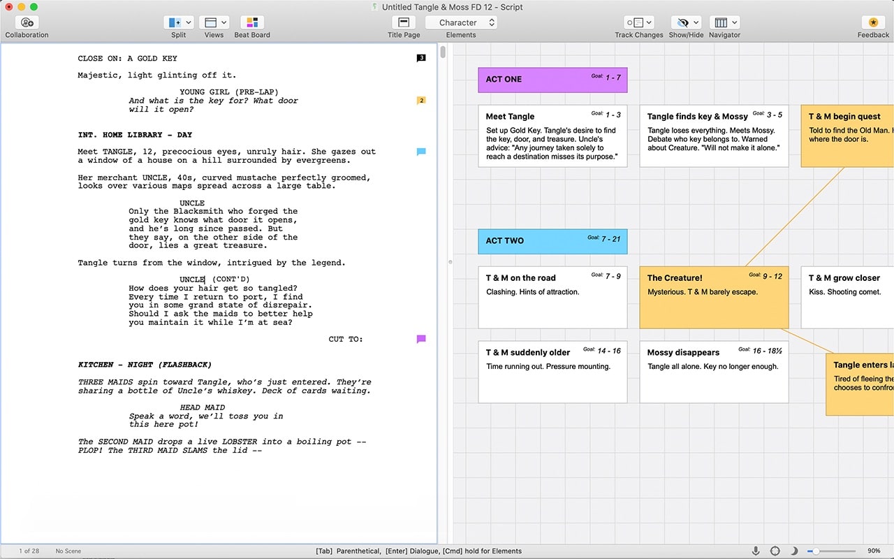 Final Draft 12 for Mac(专业剧本编辑器)v12.0.11直装版