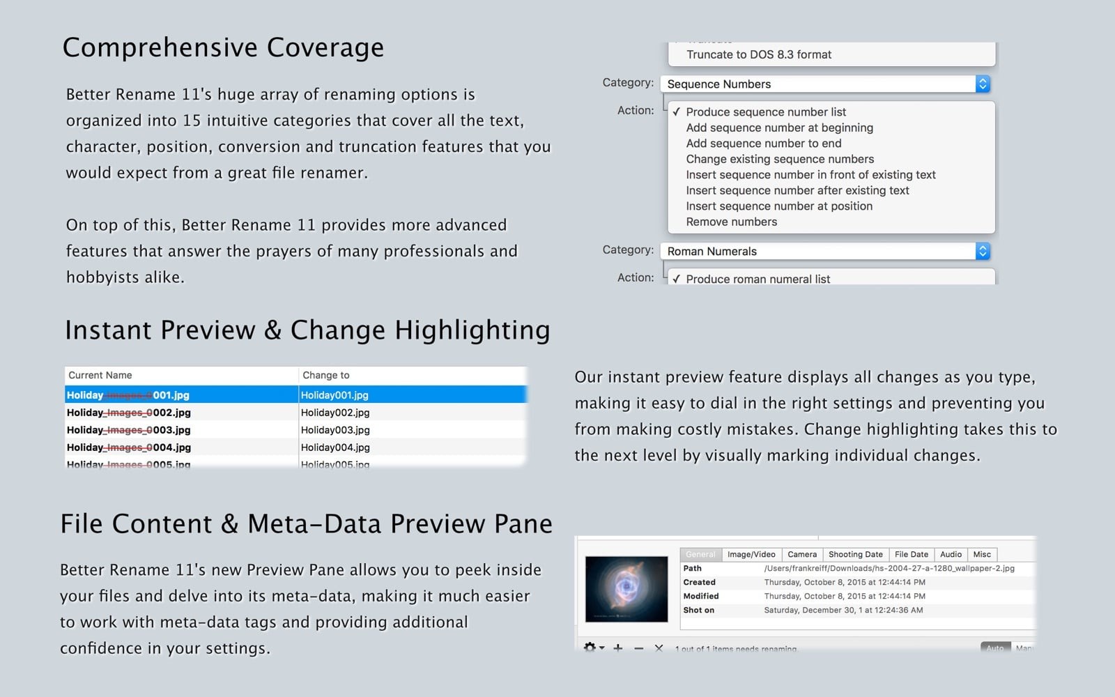 A Better Finder Rename 12 for Mac (批量文件重命名工具)v12.0.7中文汉化版