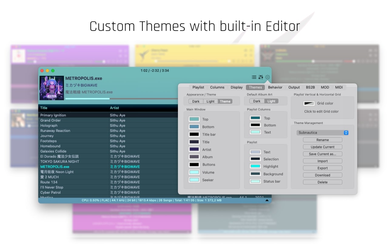 Colibri for Mac v2.1.5 原生无损音频播放器 破解下载