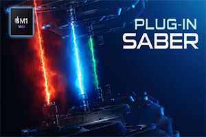苹果M1版AE插件-能量激光描边光效特效 Saber 1.0.40-2022.1 Mac
