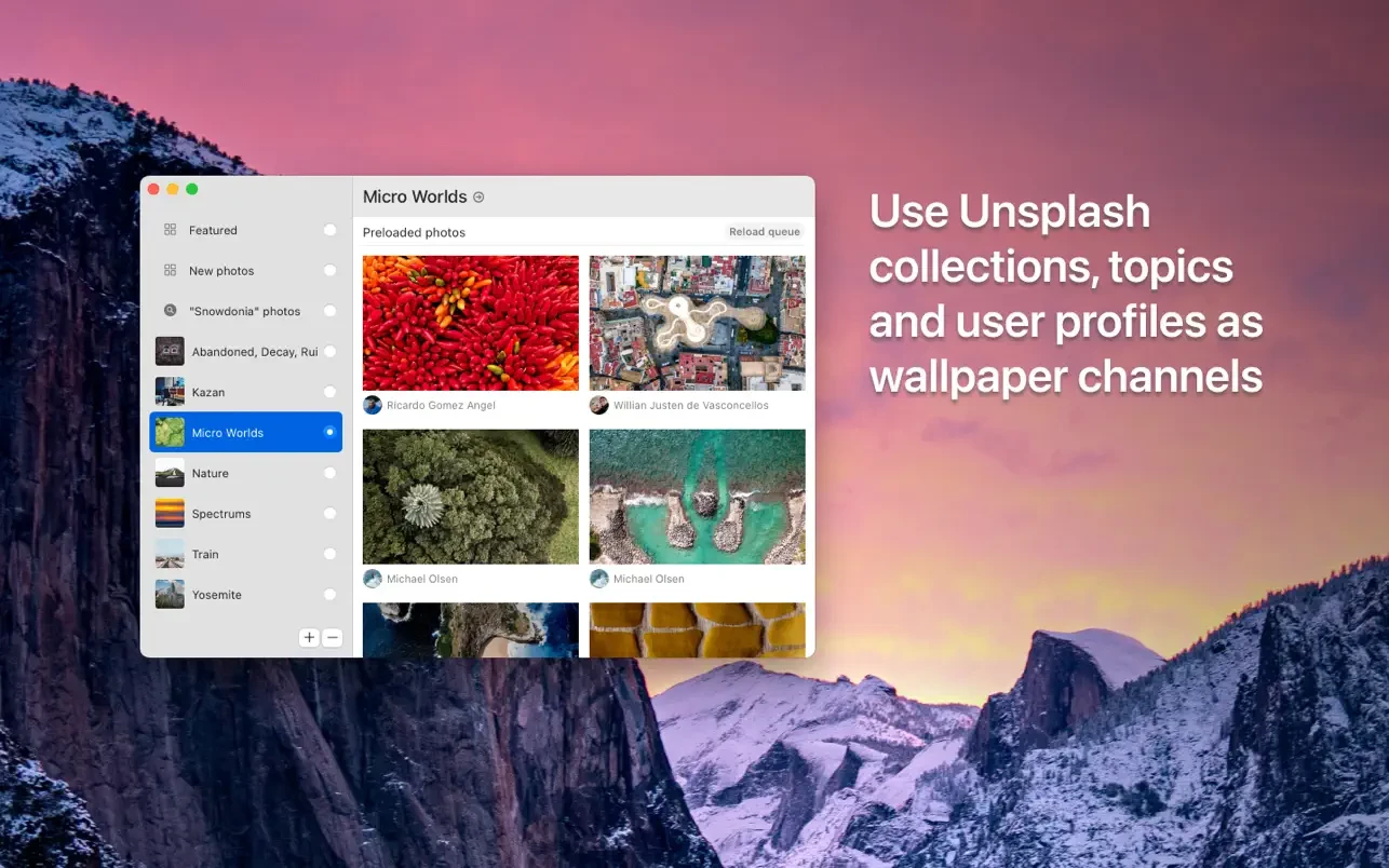 Irvue for Mac(高分辨率桌面壁纸)v2.7.15直装版